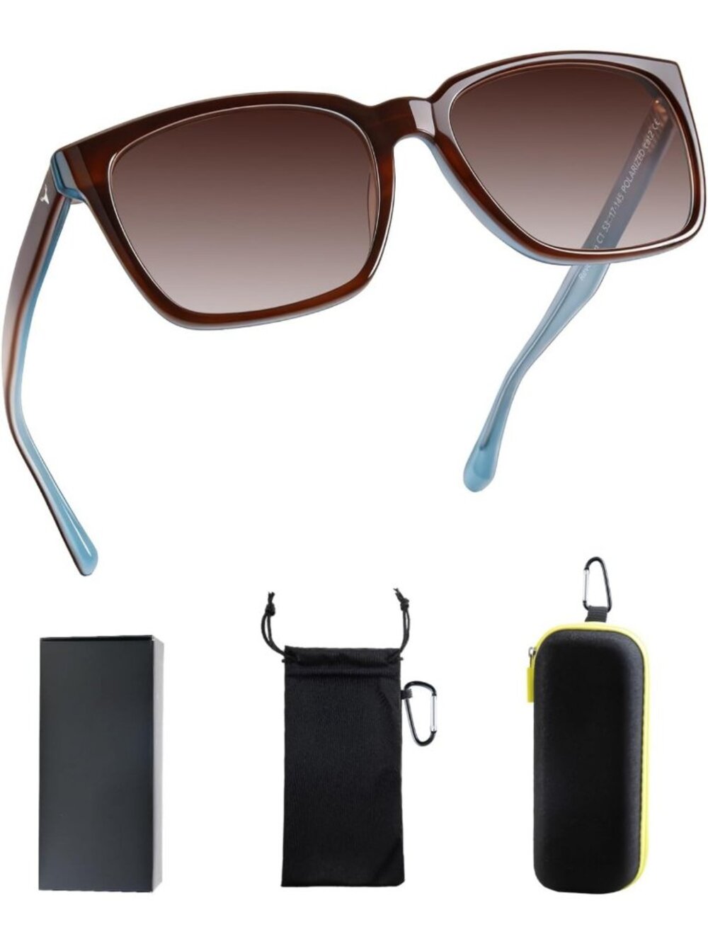 Stylish Polarized Sunglasses for Women & Men - UV400 Protection, Trendy Design